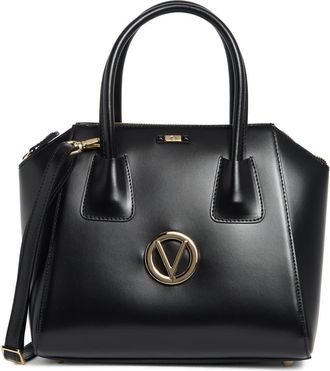Mario Valentino Minimi Soave Satchel Bag in Black at Nordstrom Rack