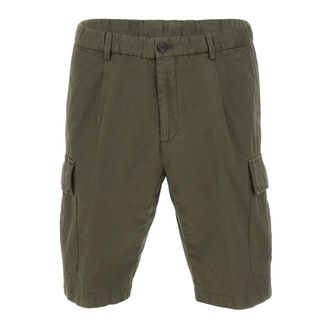 BRIGLIA 1949 Newport Bermuda Shorts - male - Briglia - Casual Shorts - Green - L - Shorts