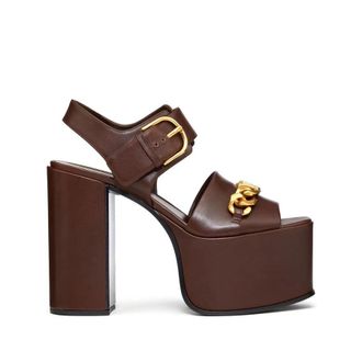 Valentino Garavani Vlogo Chain 130Mm Platform Sandals