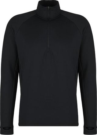 Stoic GridFleece250 Half Zip Fleecepullover für Herren | schwarz