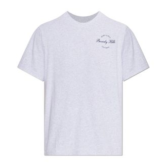 Sporty & Rich Printed T-shirt - unisex - Sporty & Rich - T-Shirts - Gray - L - Tops