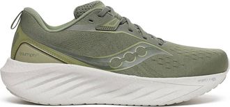 Saucony Mens Triump 22 Running Shoes In Olive
