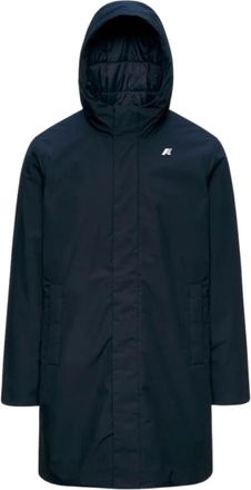 K-Way Chaqueta Thomas Warm Micro Canvas - Jackets - Hombre - Azul - 2XL
