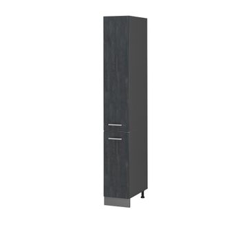 Vicco Armario De Farmacia R-line, Hormig&oacute;n Negro, 30 Cm