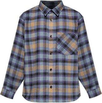 Carhartt Work in Progress Overhemden, Heren, Blauw, XL, Casual Shirts