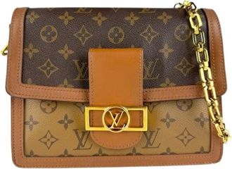 Louis Vuitton Pre-owned Canvas Cross Body Bag - Dames - Vintage Schoudertas - Bruin - ONE Size - Vintage
