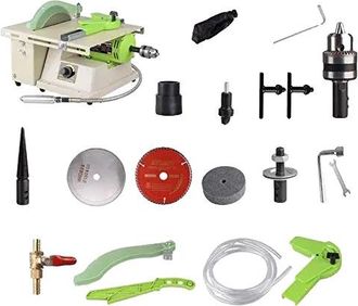 OEM Pulidora De Joyas, 1380 W De Potencia, Velocidad Ajustable, Color Verde