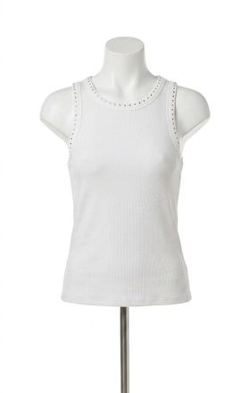 Z Supply Clarke Rib Tank In White