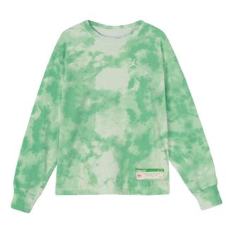 Nike Jordan Air Jordan x J Balvin Tie Die Long Sleeves T-Shirt Asia Sizing Green DR3103-316