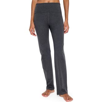 Spiritual Gangster Blair Foldover Waist Pants in Vintage Black at Nordstrom, Size X-Small