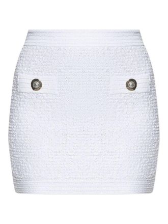 Balmain Tweed Mini Skirt