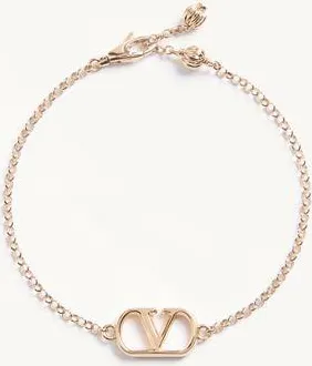 Valentino Garavani Bracciale VLogo Signature In Metallo Donna ORO M