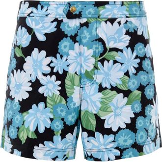 Tom Ford Printed Boxer Swim Shorts - Heren - Strandmode - Veelkleurig - 2XL - Badmode