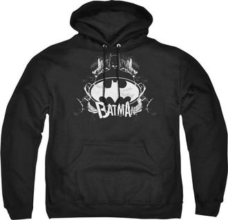 Gildan Batman Grim & Gritty Adult Pull Over Hoodie / Hooded Sweatshirt