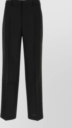 S&eacute;fr polyester blend jeon trousers front crease