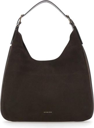 Michael Kors Bruine Nolita LG Hobo Schoudertas - Dames - Schoudertassen - Bruin - ONE Size - Leer - Tassen