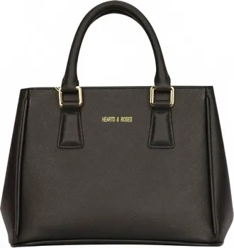 Hearts & Roses London Womens City Mini Tote In Black