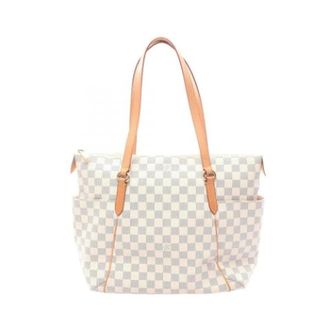 Louis Vuitton Pre-owned Tote Bags, female, White, Size: ONE SIZE Pre-owned Totally MM Tote Bag