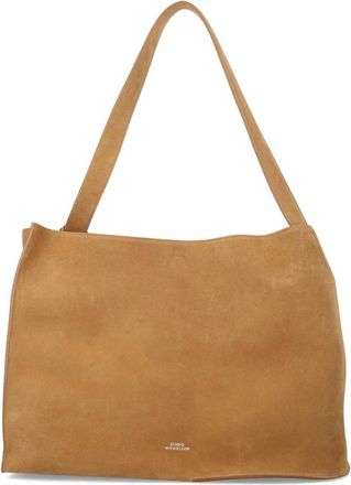 STUDIO NICHOLSON Doublet Suede Tote - Dames - Shoppers - Bruin - ONE Size - Su&egrave;de - Tassen