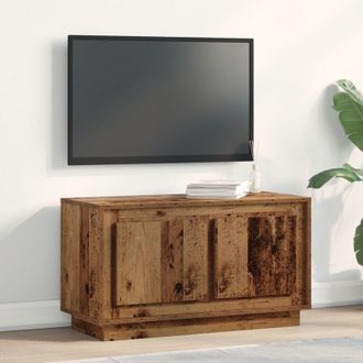 vidaXL Vidaxl - Mobile tv Legno vecchio 80 x 35 x 45 cm Legno multistrato
