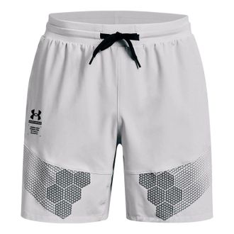 Under Armour Armourprint Woven Shorts White Grey 1370416-014