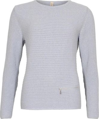 Skovhuus Dames, Truien, Blauw, Maat: S Katoen