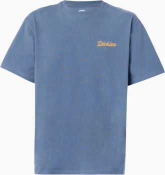 Dickies Mens Dickies Wellsville Midweight T-Shirt Blue - Size: 38