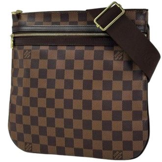 Louis Vuitton Pre-owned Cross Body Bags, female, Brown, Size: ONE SIZE Pre-owned Pochette Shoulder Bag