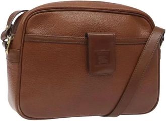 Burberry Pre-owned Cross Body Bags, female, Brown, Size: ONE SIZE Pre-owned Vintage Shoulder Bag