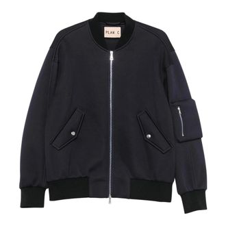 Plan C Mujer, Chaquetas, Azul, Talla: M