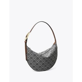 Tory Burch Dames, Tassen, Grijs, Maat: ONE Size Katoen