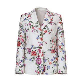 Liu Jo Blazers, female, White, Size: S LIU JO Black Jackets