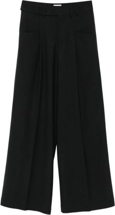 Closed Pliss&eacute; Wijde Broek - Dames - Wijde Broeken - Zwart - W28 L32 - Broeken