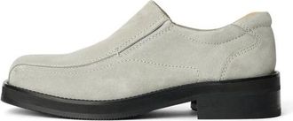 Soulland Moog su&egrave;de loafers - Heren - Loafers - Grijs - 45 EU - Su&egrave;de - Schoenen