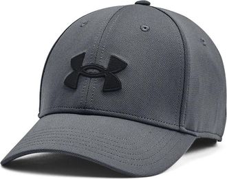Under Armour Baseball Cap UNDER ARMOUR MENS UA BLITZING ADJ, Herren, Gr. - (56/60), grau, Kunstfaser, Caps Baseball Cap, leichtes Material, verstellbarer Verschlus