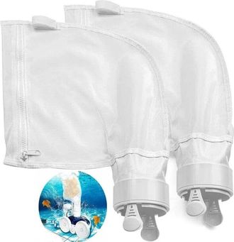 Elle Juego De 2 Bolsas De Lodo Adaptables De Alta Calidad, Filtro De Repuesto De Gran Capacidad Para El Robot Limpiafondos Polaris 280 O 480
