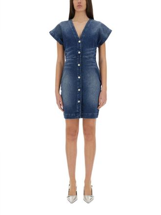 Moschino Slim Fit Denim Dress