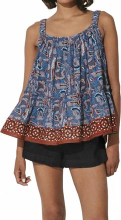 Cleobella Daya Top In Lazuli