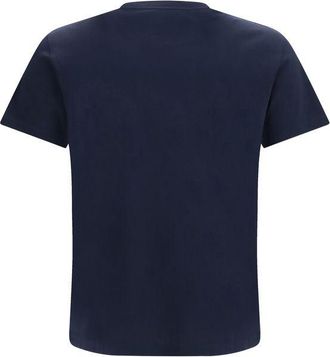 Valentino Mens Blue Cotton T-Shirt