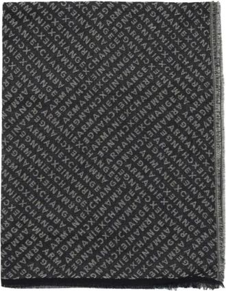 A|X Armani Exchange Sjaal - unisex - Sjaals - Zwart - ONE Size - Accessoires