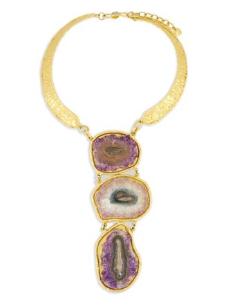 Sylvia Toledano One-of-a-Kind amethyst necklace - Gold