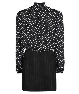 Msgm Polka-dot Mini-dress