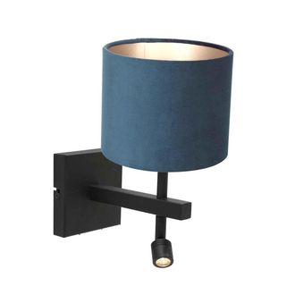 Steinhauer Aplique De Pared - Stang - Negro - Metal Velours - Steinhauer
