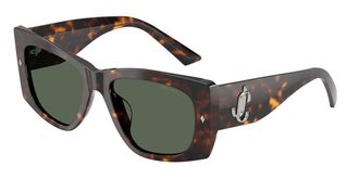 Jimmy Choo London JC5061U 500271 Womens Sunglasses Tortoiseshell Size 54