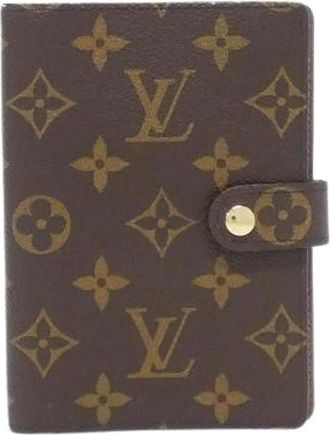 Louis Vuitton Pre-owned Accessories, male, Brown, Size: ONE SIZE Pre-owned Canvas wallets