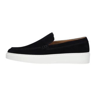 Giorgio Giorgio, Schoenen, Heren, Blauw, 44 EU, Heren Instappers Blauwe Stijlvolle Schoenen