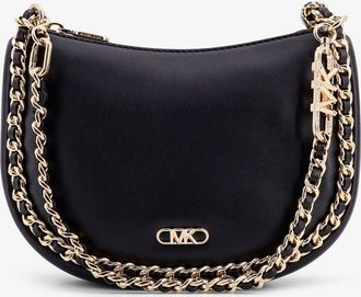 Michael Kors Borsa a spalla kendall in pelle con monogramma frontale - MICHAEL KORS - gender_Woman