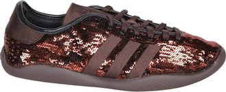 Yohji Yamamoto Karintha Sequin Sneakers - Heren - Sneakers - Bruin - 42 EU - Pailletten - Schoenen