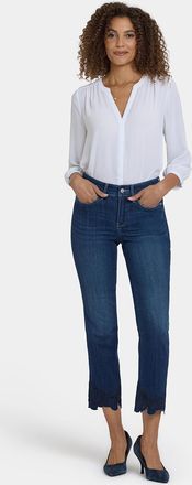 NYDJ Marilyn Rechte Enkellange Jeans in Sure Stretch Denim | Wonderland