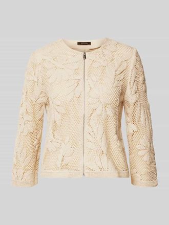 Comma Blazer in Layering-Optik in Sand, Gr&ouml;&szlig;e 42